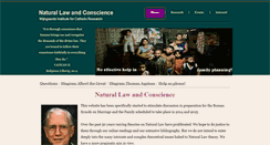 Desktop Screenshot of natural-law-and-conscience.org